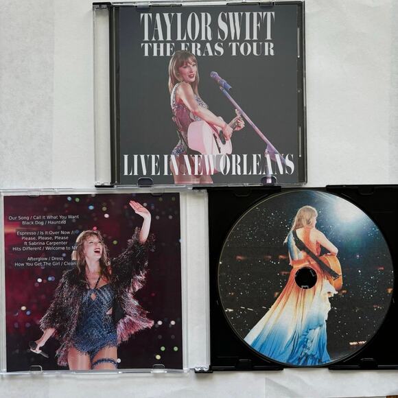Taylor Swift The Eras Tour Live in New Orleans Surprise Song CD - Picture 1 of 4